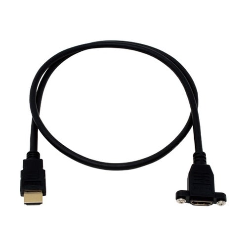 パネルマウント用イーサネット対応ハイスピ