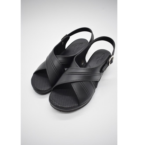 スタンダードクロスサンダル ブラック M