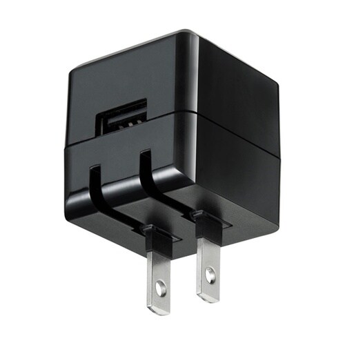 キューブ型USB充電器(1A・高耐久タイ