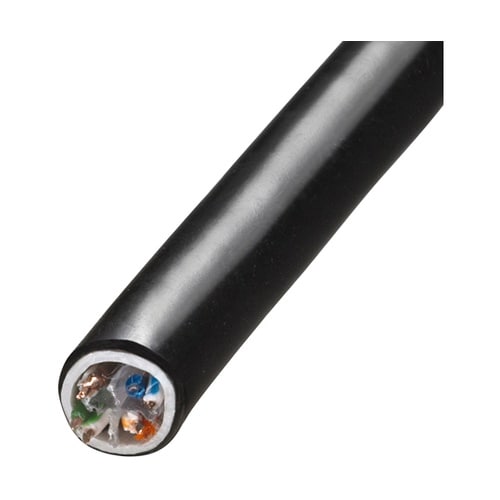 屋外用防水カテゴリ6A LANケーブルの