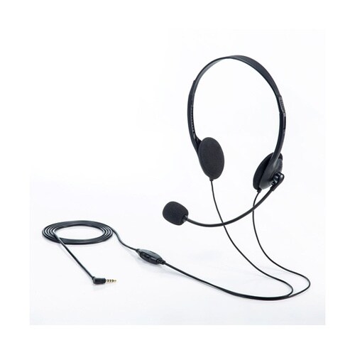 4極対応ヘッドセット MM−HS406B