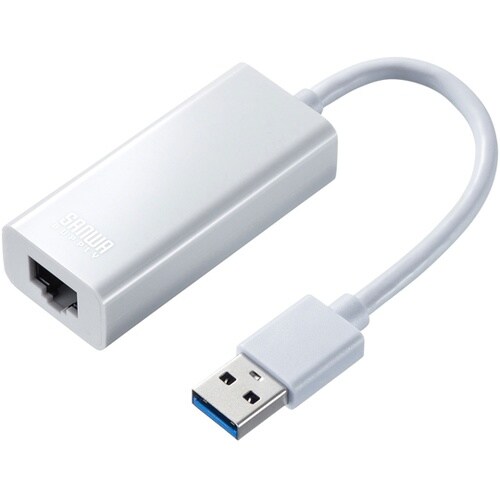 USB3.2−LAN変換アダプタ(ホワイ