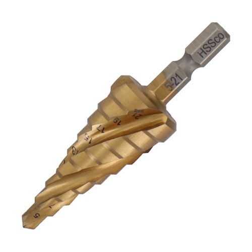 H&H コバルトステップドリル9段 HS