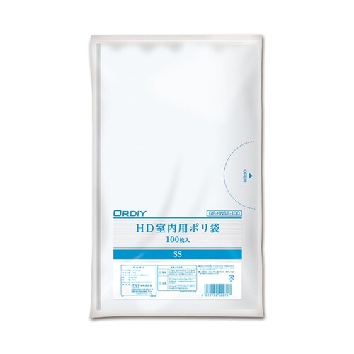 HD室内用ポリ袋 SS 0.01mm 半