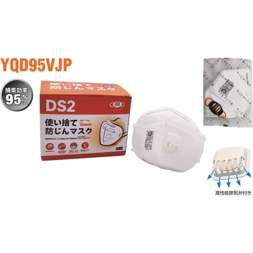 YQD95VJP DS2 防じんマスク弁