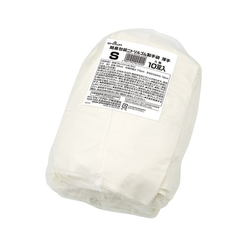 簡易包装 ニトリルゴム製手袋 薄手 S