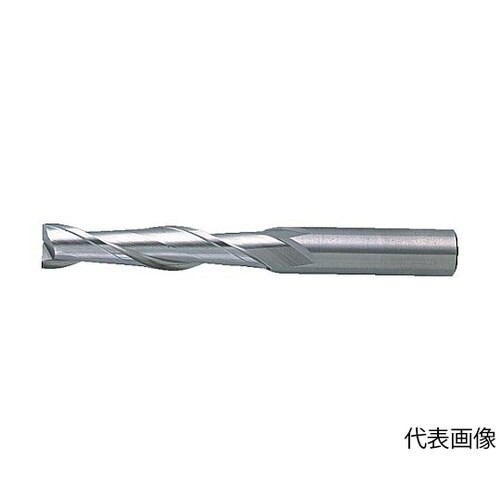 2枚刃汎用 ハイススクエアエンドミルロン