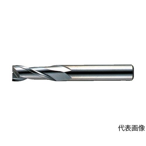 2枚刃汎用 ハイススクエアエンドミルミデ