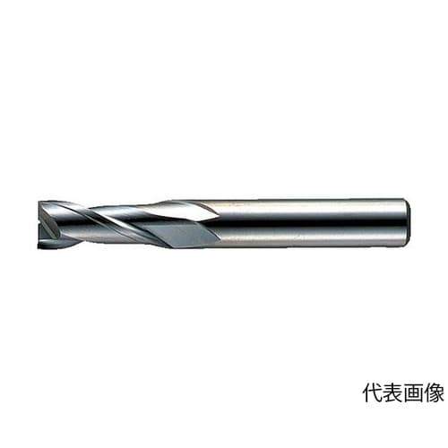 2枚刃汎用 ハイススクエアエンドミルミデ