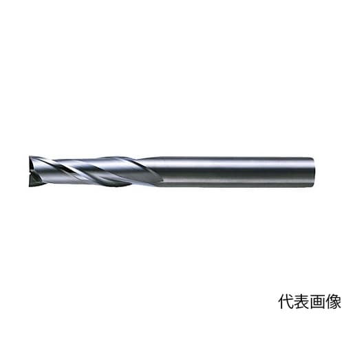 2枚刃 超硬スクエアエンドミルセミロング