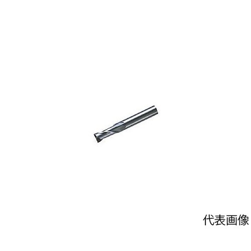 2枚刃 超硬スクエアエンドミルミディアム