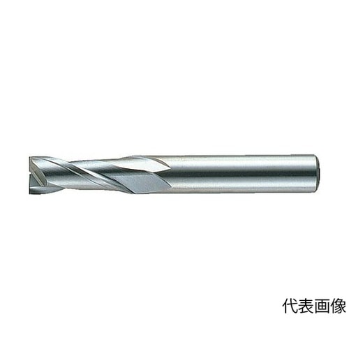 2枚刃 超硬スクエアエンドミルミディアム
