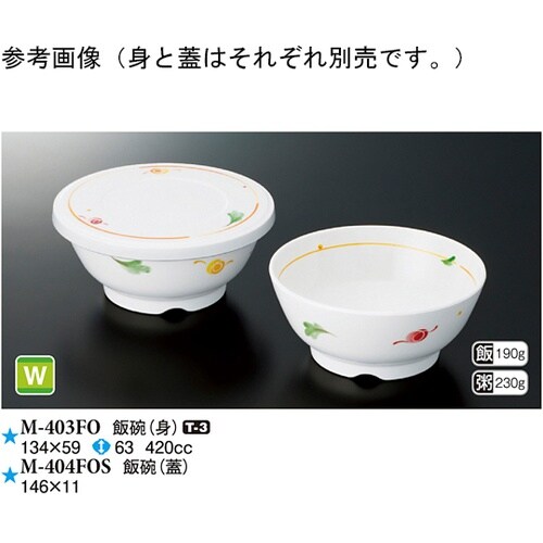 飯碗(身) フォーリスト 10個入 M−