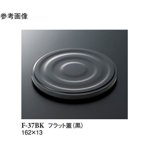 フラット蓋 黒 162×13mm 10個
