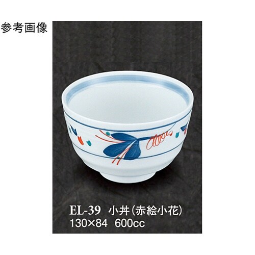 小丼 赤絵小花 5個入 EL−39