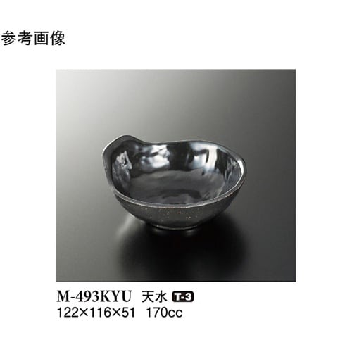 天水 黒釉 120個入 M−493KYU