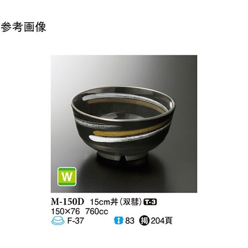 15cm 丼 双彗 50個入 M−150