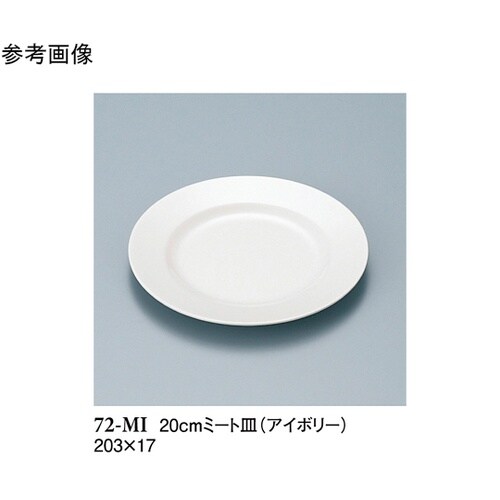 20cm ミート皿 アイボリー 100個