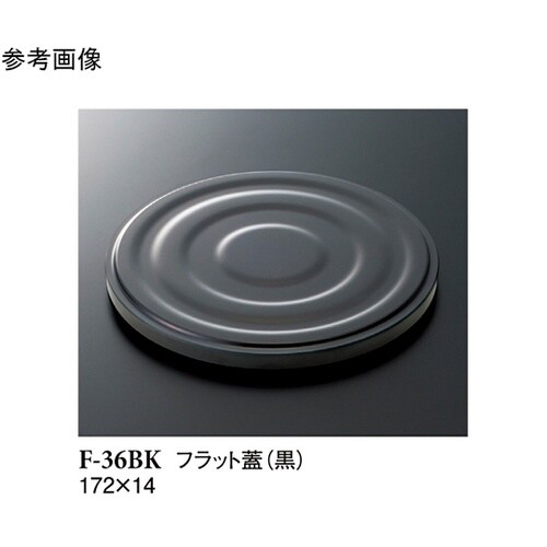 フラット蓋 黒 172×14mm 100