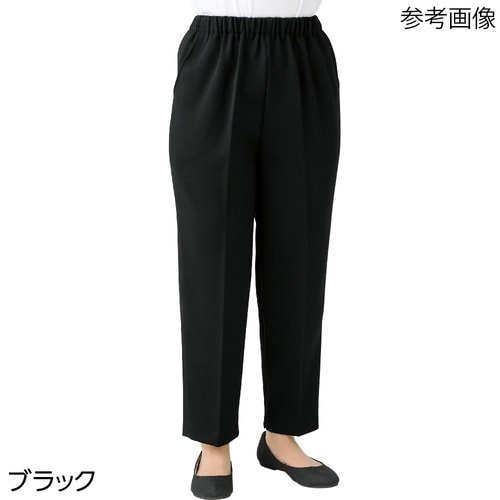 婦人ナノヒーティング裾ファスナーパンツ