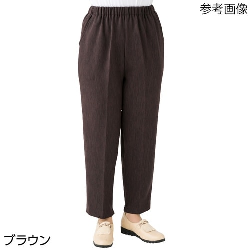 婦人ナノヒーティング裾ファスナーパンツ