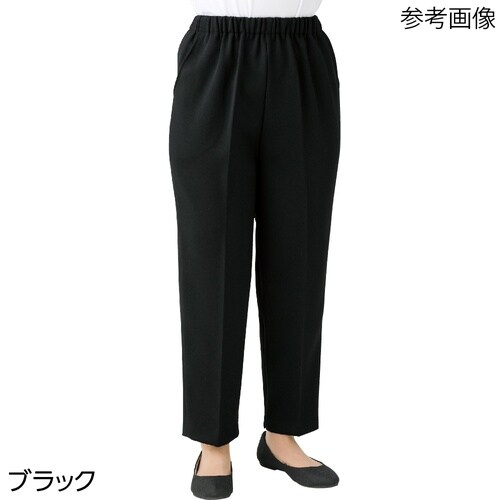 婦人ナノヒーティング裾ファスナーパンツ