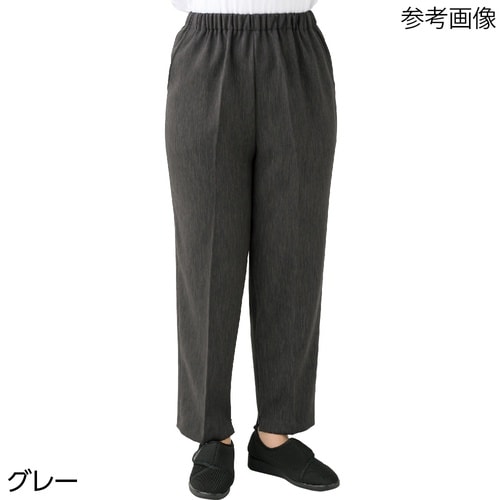 婦人ナノヒーティング裾ファスナーパンツ