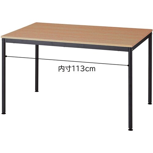 ミーティングテーブル ラスティック柄天板