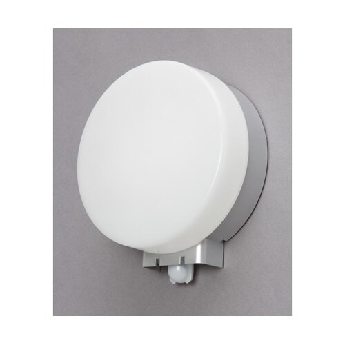 ポーチ灯 円型 500lm昼白色 センサ