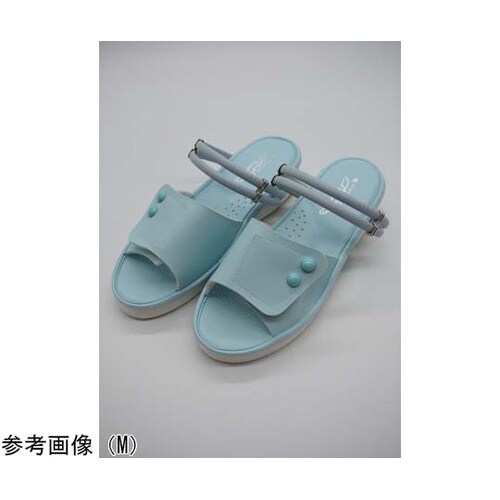 2WAY面ファスナーサンダル ブルー S