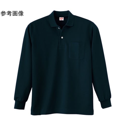 200 ヘビーウェイト長袖ポロシャツ ブ