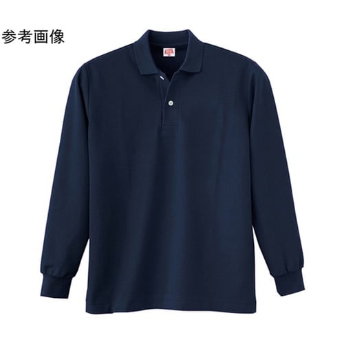 210 ヘビーウェイト長袖ポロシャツ ネ