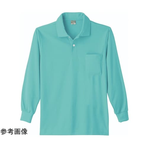 9007 DRY長袖ポロシャツ エメグリ