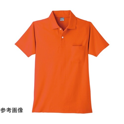 9006 DRY半袖ポロシャツ オレンジ
