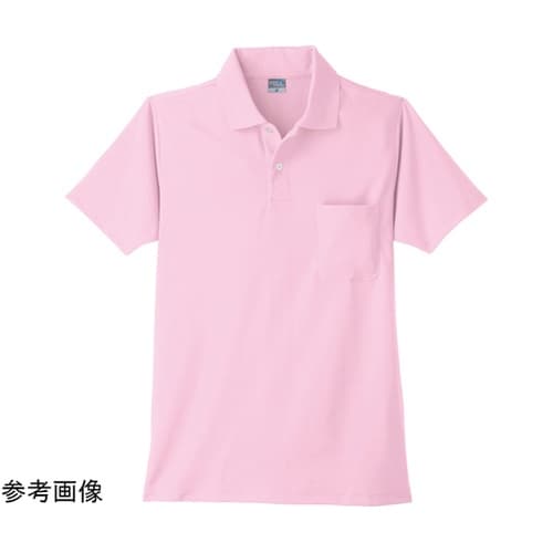 9006 DRY半袖ポロシャツ ピンク