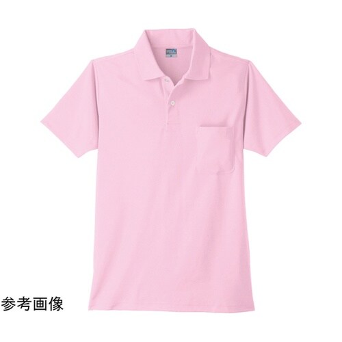 9006 DRY半袖ポロシャツ ピンク