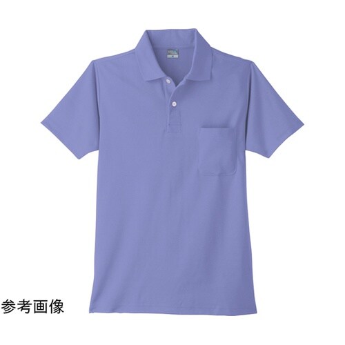 9006 DRY半袖ポロシャツ 淡パープ