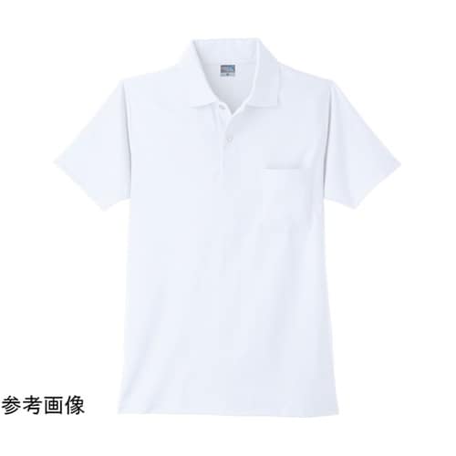 9006 DRY半袖ポロシャツ ホワイト