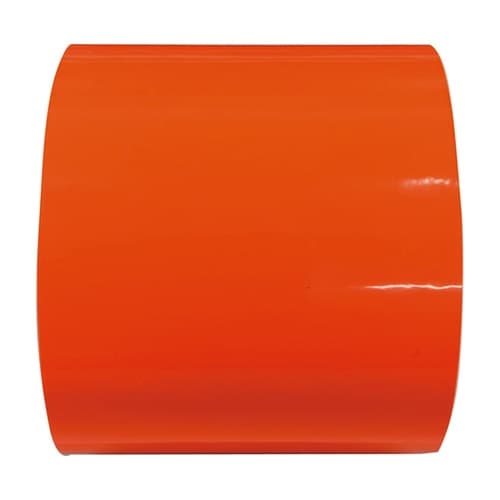 オレンジ色蛍光テープ 45mm×1m 9