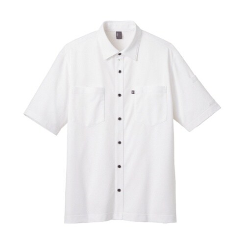 CAREAN 半袖ニットシャツ T/C