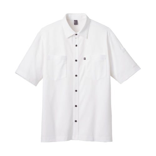 CAREAN 半袖ニットシャツ T/C