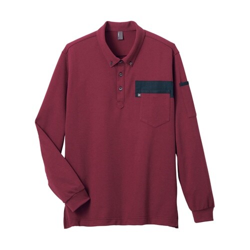 CAREAN 長袖ポロシャツ T/C K