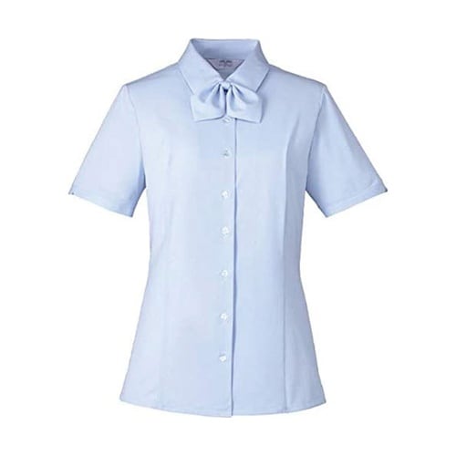 ENJOY 半袖シャツブラウス TRIC