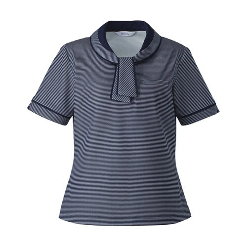 ENJOY タイ付ポロシャツ MARIN