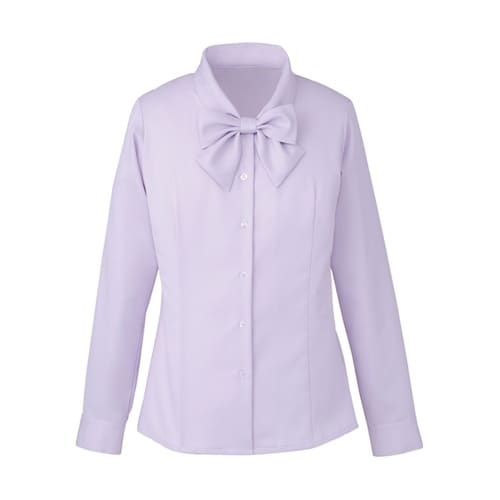 ENJOY 長袖リボンブラウス AIR