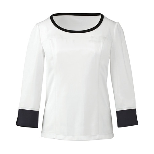 ENJOYNoir 七分袖プルオーバー