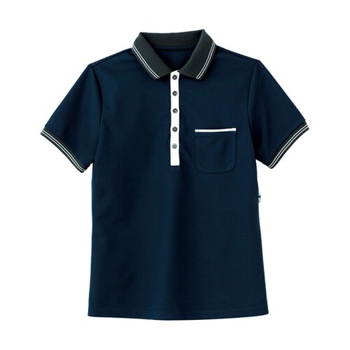 HEARTGREEN 半袖ポロシャツ ブ