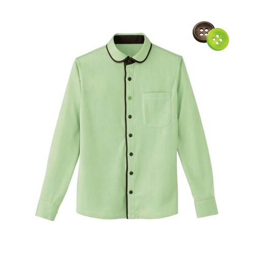 HEARTGREEN 長袖ニットシャツ