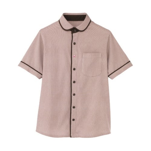 HEARTGREEN 半袖ニットシャツ