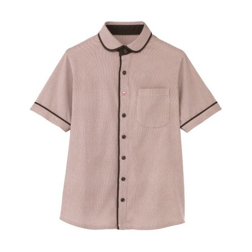 HEARTGREEN 半袖ニットシャツ